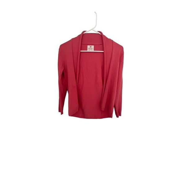 Zara Girls Knitwear basics Open Draped cardigan, Size 9-10 - Picture 2 of 6